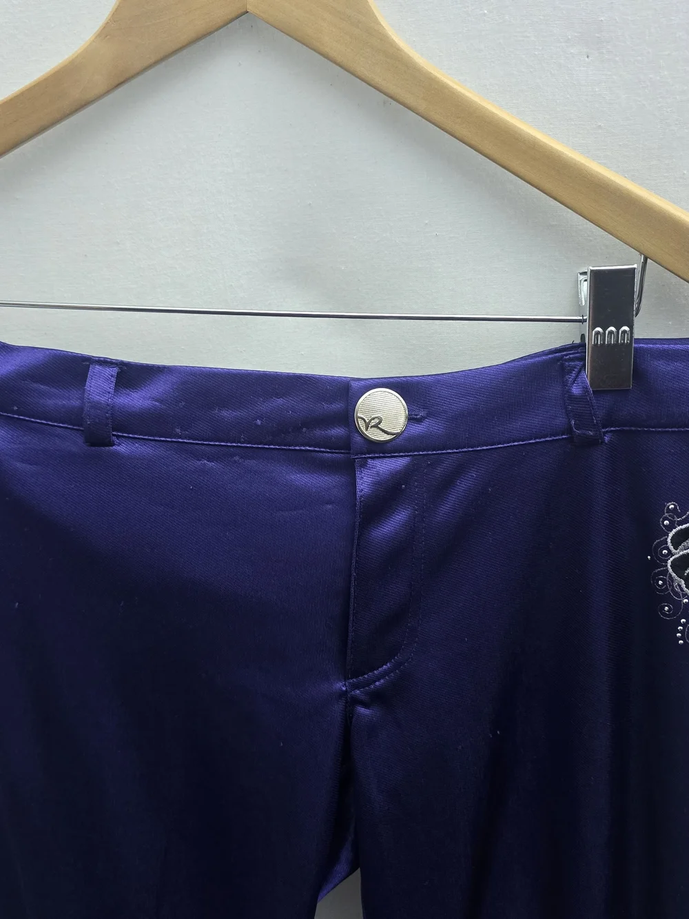 Rocawear Purple Long Sleeve Gathered Waist Jacket